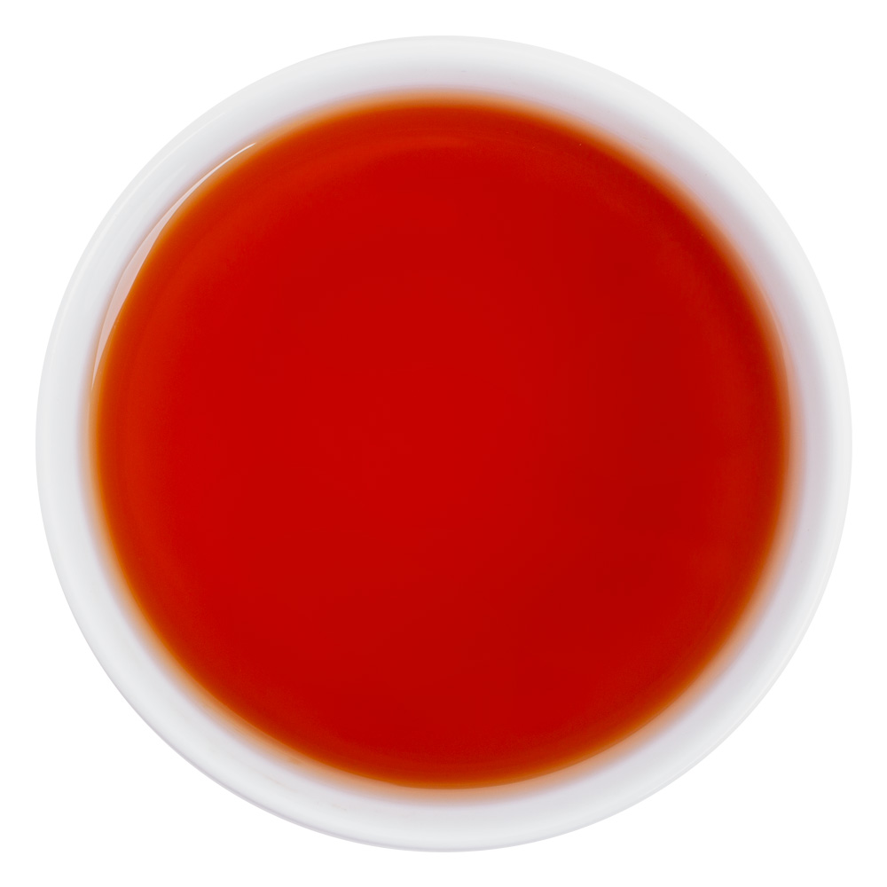 : черный чай с добавками "сердце мальвины"