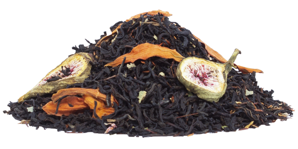 картинка: черный чай с добавками "райский плод"