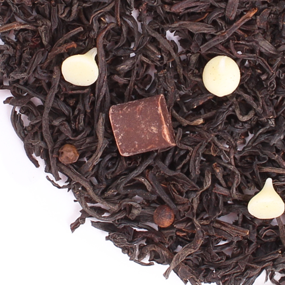 : черный чай с добавками "шоколатье"