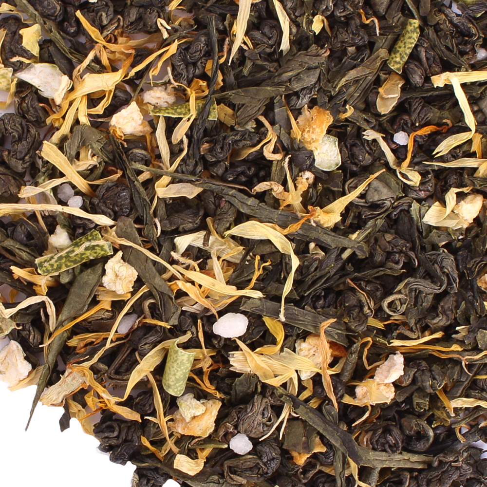 : зеленый чай с добавками "медовая дыня"