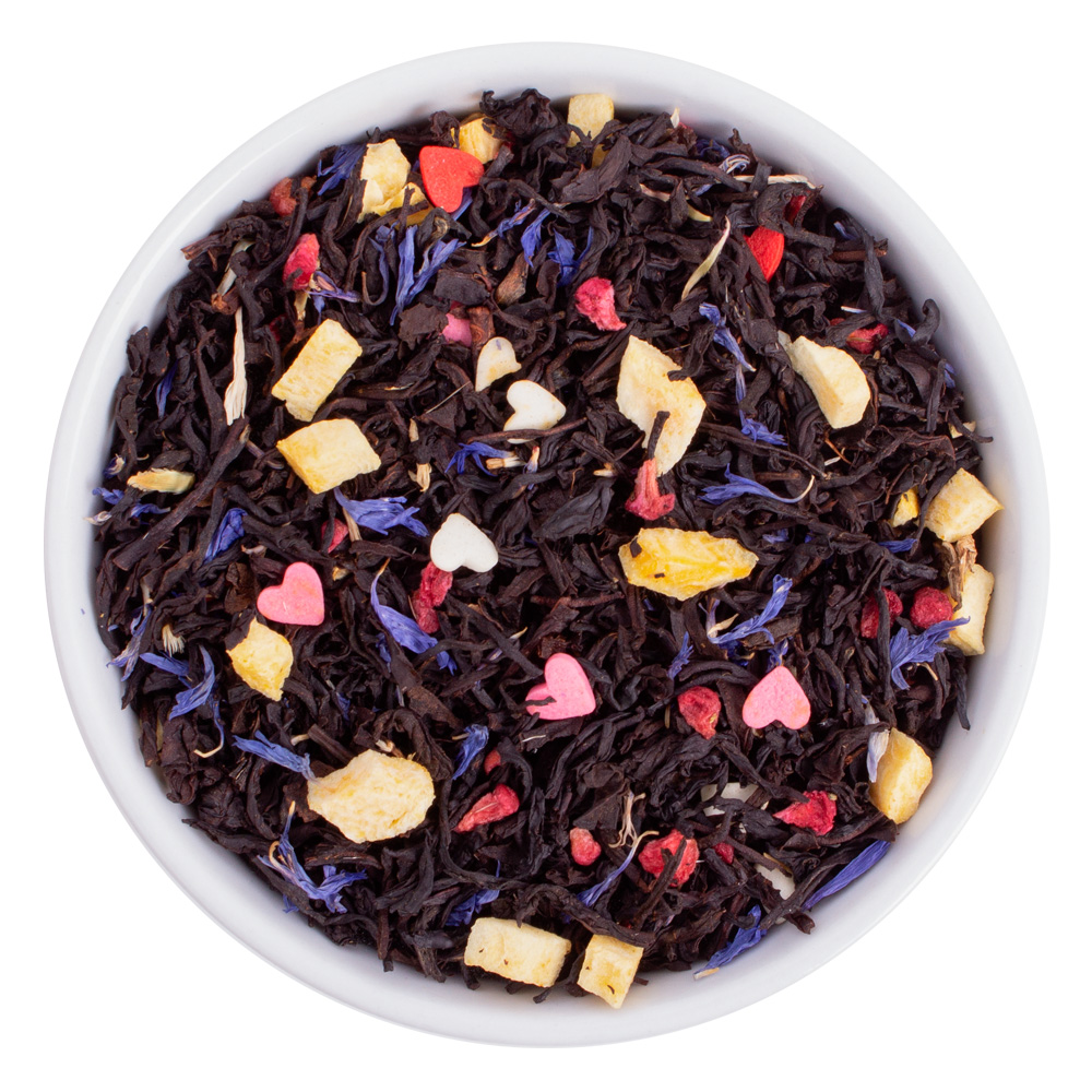 : черный чай с добавками " обыкновенное чудо"