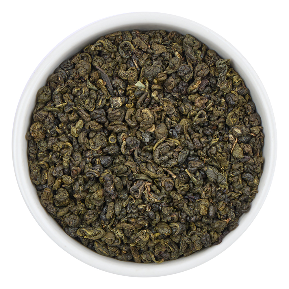 : зеленый чай с добавками "улитка молочной реки"