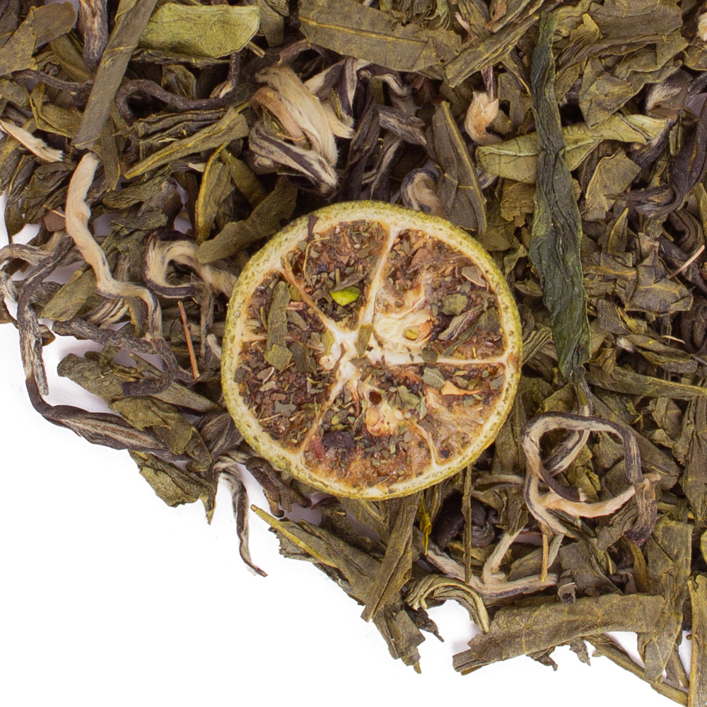 : зеленый чай с добавками "мохито"