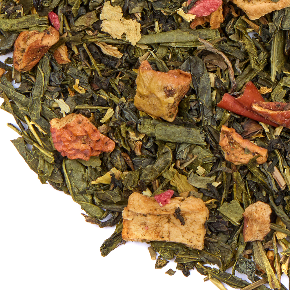 : зеленый чай с добавками "сады кашмира"