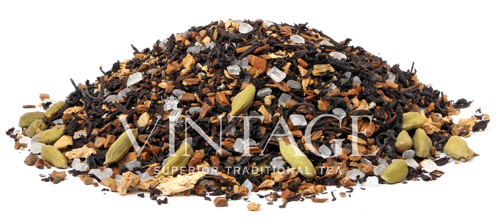 изображение: черный чай с добавками "индийская масала"