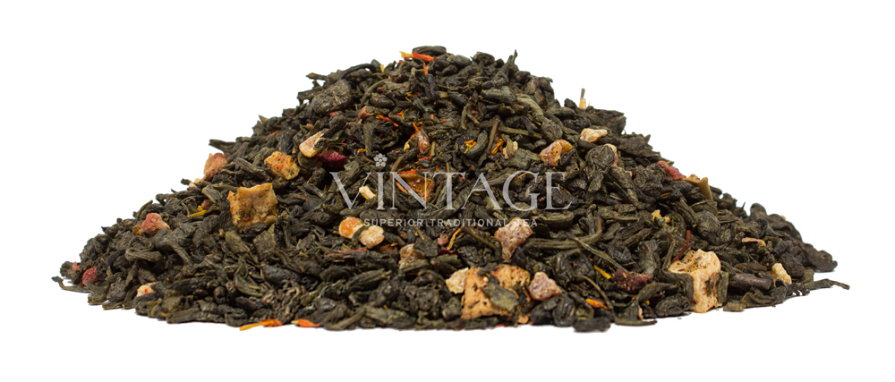 : зеленый чай с добавками "сангрия"
