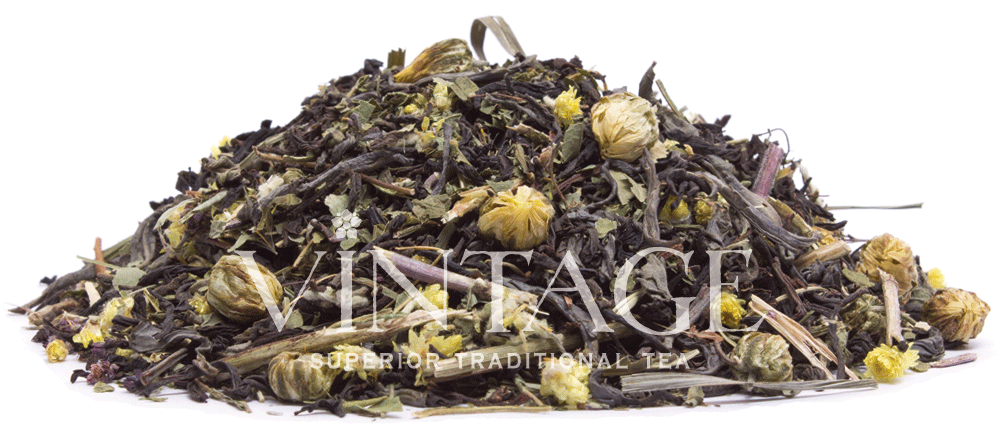 изображение: черный чай с добавками "чай с душицей"
