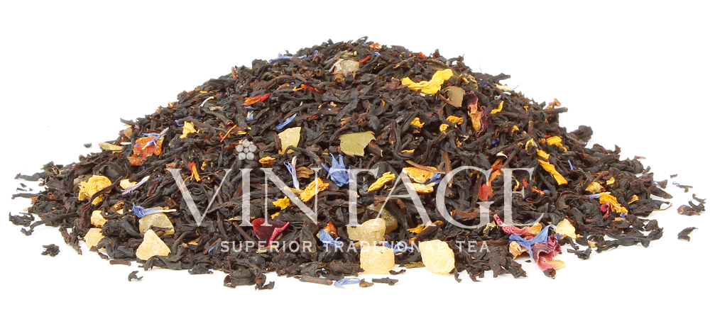 фотография: черный чай с добавками "тропический фреш"