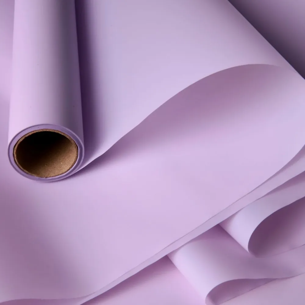 : пленка матовая одонотонная 58см*10м, сиреневая