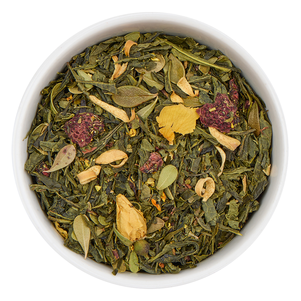 : зеленый чай с добавками "сады семирамиды"