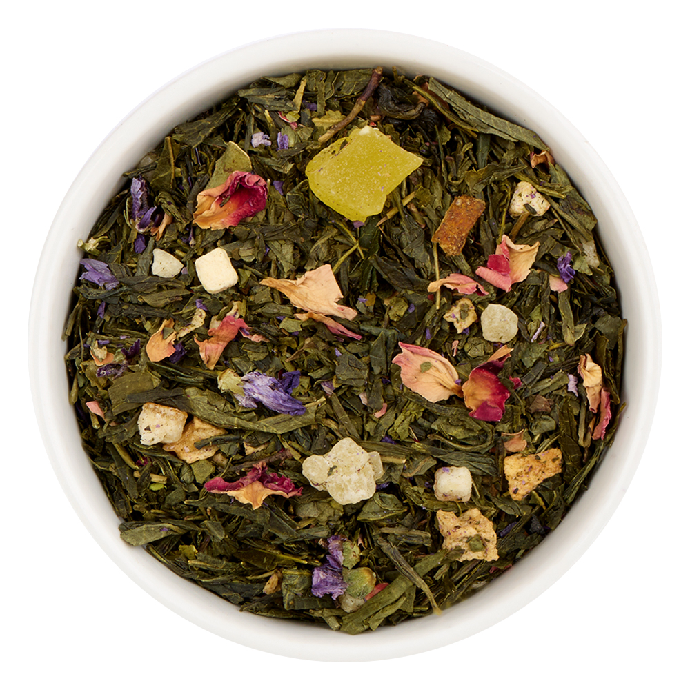: зеленый чай с добавками "манговый сад" new