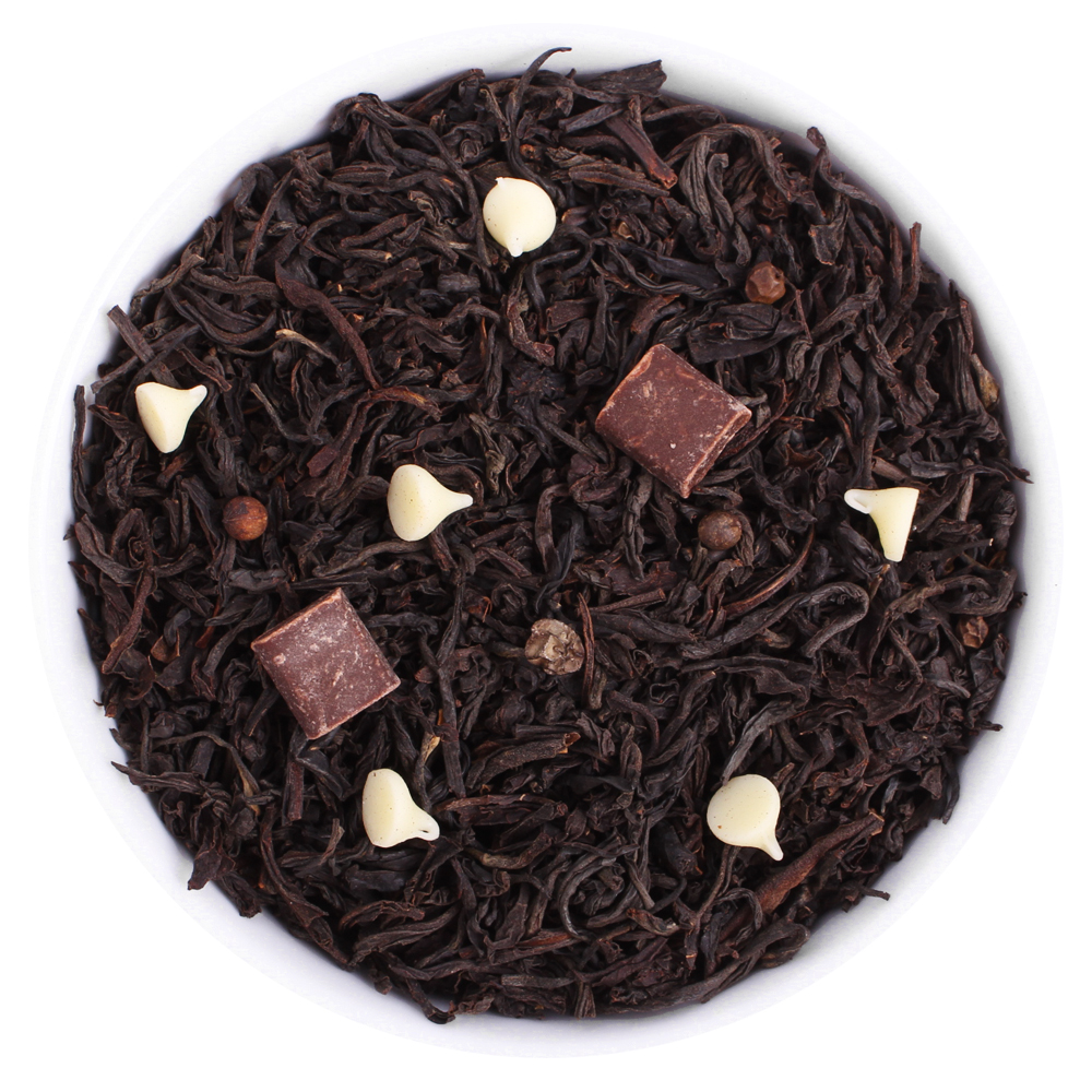 : черный чай с добавками "шоколатье"