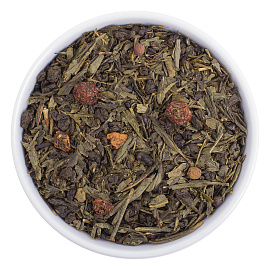 Зеленый чай с добавками "Ягодный бриз"