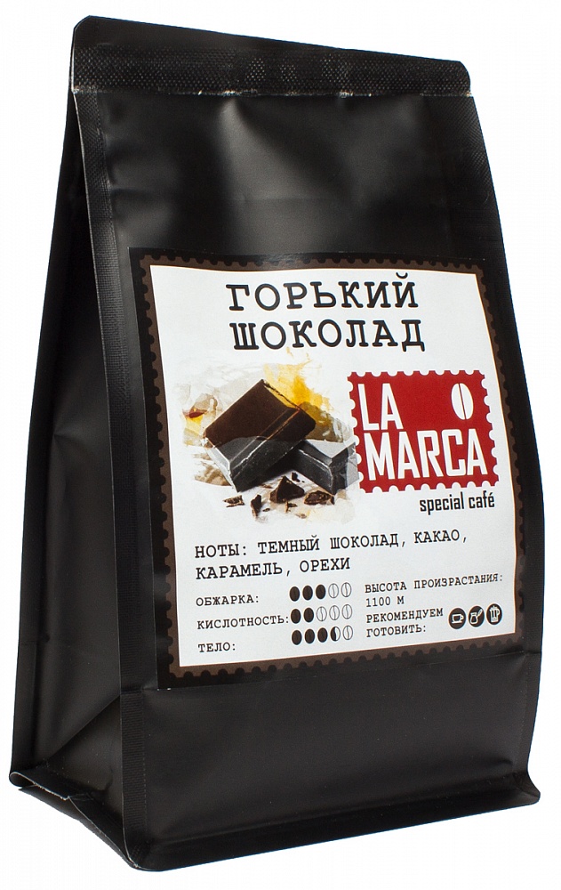 : кофе la marca горький шоколад