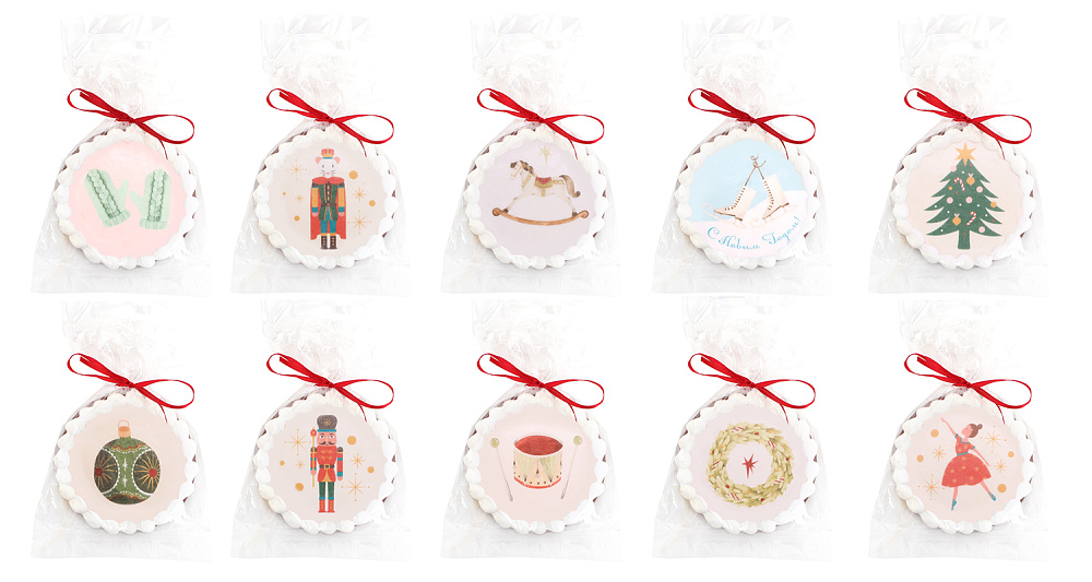 : новогодние пряники в ассортименте 50г