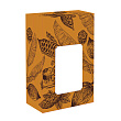 Коробка малая с окном "Какао-бобы" ОПТ без лого