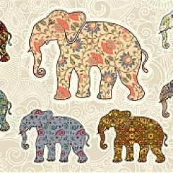 Акция! Семь слонов счастья!
