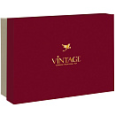 : коробка vintage бордовая 13*18*7