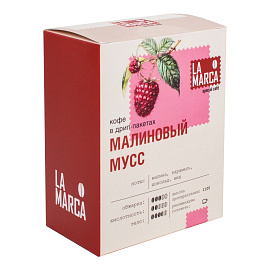 Малиновый мусс Дрип-кофе La Marca, н-р 6 шт. 