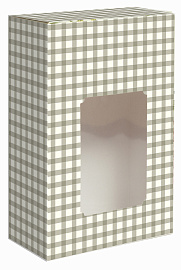 Коробка малая с окном "Виши зеленая" ОПТ без лого