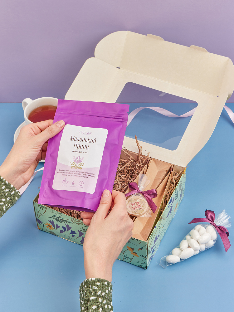 : чай в дойпаке лавандовом 50г в ассортименте