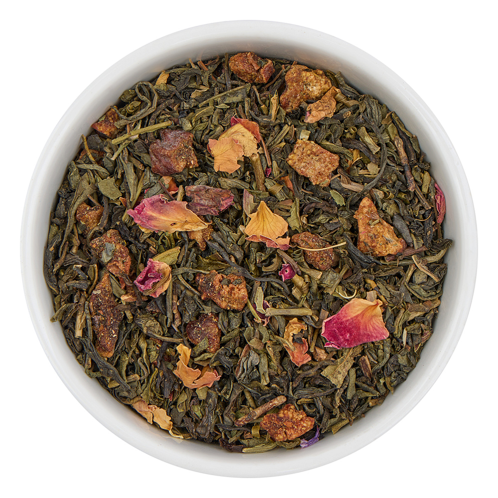 : зеленый чай с добавками "восточная мелисса"