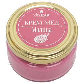 Крем-мед с малиной VINTAGE