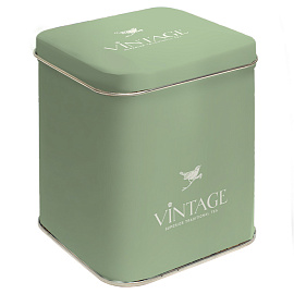 Емкость Vintage мятная 100 гр , 76*76*92 мм