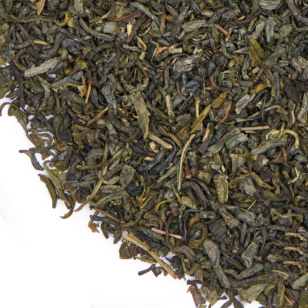 : зеленый чай с добавками "зеленый с мятой"