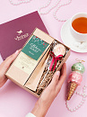 : коробка vintage бордовая 13х18х7