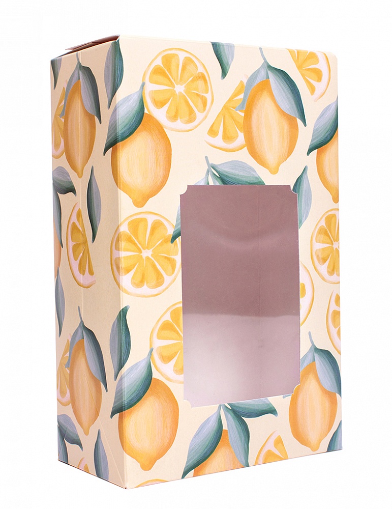 фотография: пакет с окном "лимоны"