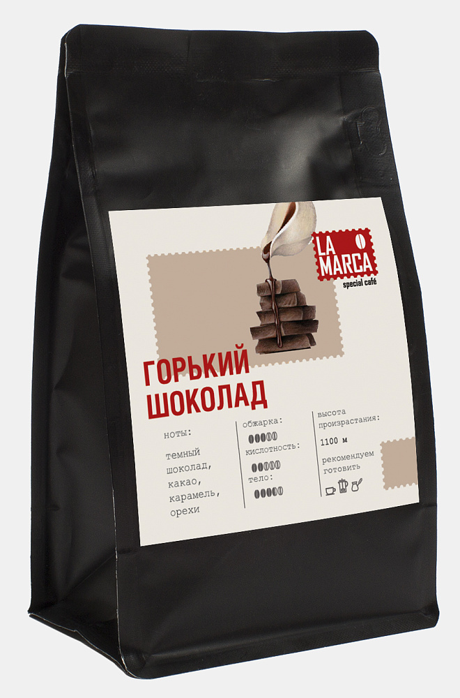 : кофе la marca горький шоколад