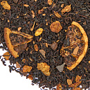 : черный чай с добавками "апельсин с корицей"