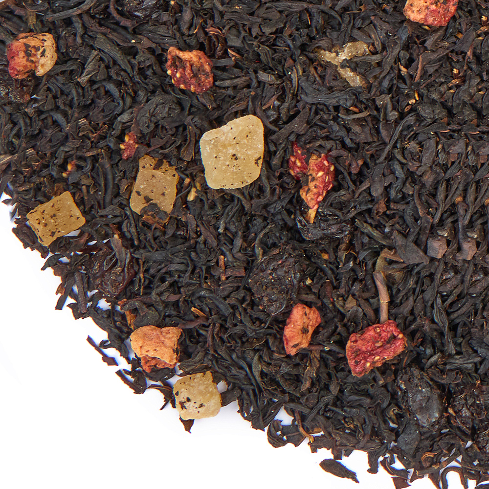 : черный чай с добавками "гуава маргарита"