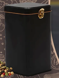 Емкость черная, 800 мл