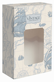 Коробка малая с окном "Карта Капитана" ОПТ с лого