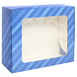 Коробка разборная с окном Blue КП