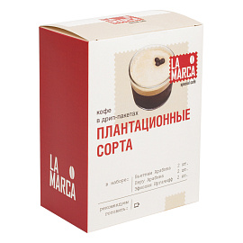 Ассорти плантационные Дрип-кофе La Marca, н-р 6 шт