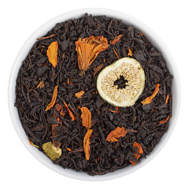 Черный чай с добавками "Райский плод"