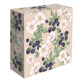 Коробка-посылка "Ежевика" ОПТ без лого 18х18х7,5