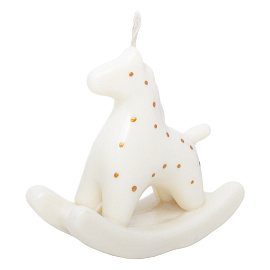 Свеча в форме лошади 9х10