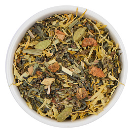 Зеленый чай с добавками "Зеленый с имбирем"