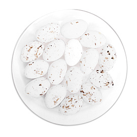 Белый шоколад в темном шоколаде со вкусом Страчателлы