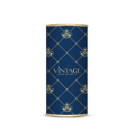 Рукав на емкость Vintage Ампир синий 170