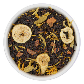 Черный чай с добавками "Инжирный Пряник"